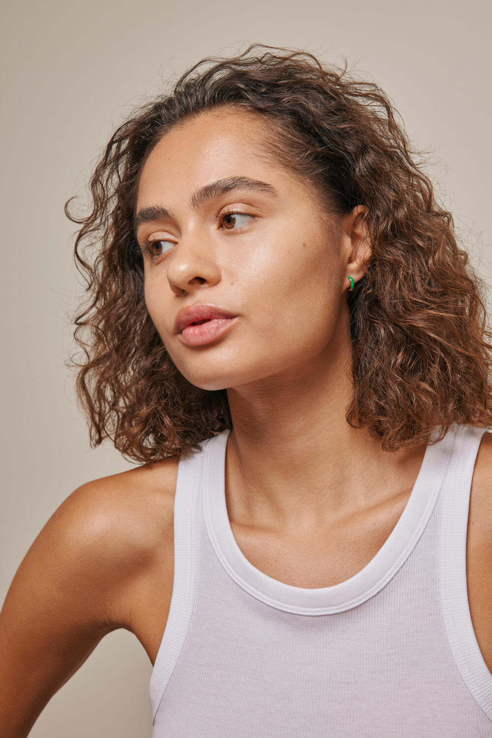 Chunky hoops - Grass Green